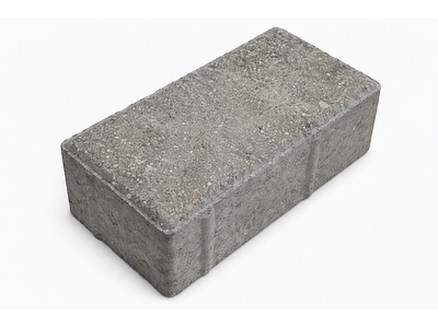 Hollændersten 10x20x7 Grå