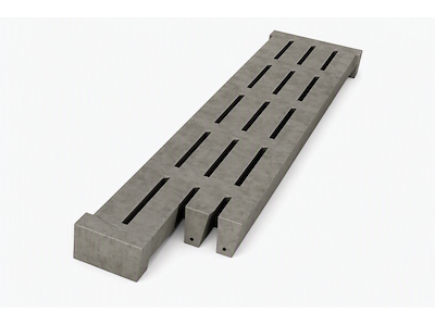 Kvægspalte 3,5 90 -  400 cm